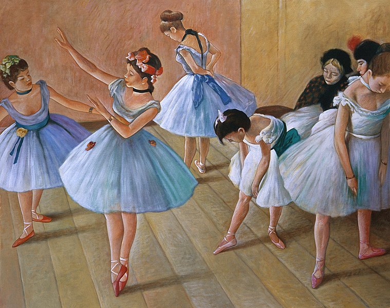ballerina's van Degas